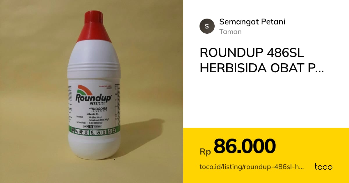 Herbisida Roundup 1L